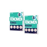 Fenomen Yayıncılık Yayıncılık 8. Sınıf Türkçe A Soru Bankası + Paragraf A Soru Bankası (2 Kitap)