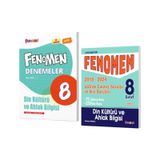 FENOMEN YAYINLAR 8. SINIF Din Kültürü ve Ahlak Bilgisi Denemeler + Çıkmış Sorular (2018-2024)