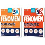 Fenomen Yayınları 2025 5. Sınıf Matematik A - B Serisi Soru Bankası 2 Kitap