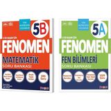 Fenomen Yayınları 2025 5. Sınıf Matematik - Fen Bilimleri B Serisi Soru Bankası 2 Kitap