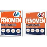 Fenomen Yayınları 2025 6. Sınıf Matematik A - B Serisi Soru Bankası 2'li Set