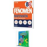 Fenomen Yayınları 2025 8. Sınıf Fenomen Matematik 8B Soru Bankası + Fen Bilimleri Serüvenim 8