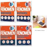 Fenomen Yayınları 2025 8A,8B,GEOMETRI Tabanlı Matematik A ve B Serisi 4lü Set Priz Tutucu Hediye