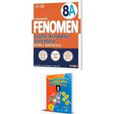 Fenomen Yayınları 2025 Okul 8. Sınıf Geometri Tabanlı Matematik 8A Soru Bankası + 8. Sınıf Matematik Serüvenim