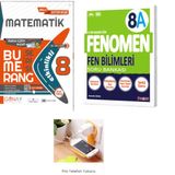 Fenomen Yayınları 2026 BUMERANG 8.SINIF MATEMATİK KONU ANLATIM + FENOMEN 8A FEN SORU BANKASI SET PRİZ TUTUCULU