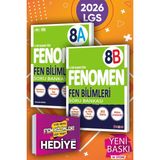 Fenomen Yayınları 2026 Lgs 8.sınıf Fen Bilimleri A ve B Soru Bankası 2li Set (Karekök Fen Cep Test Hediyeli)