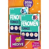 Fenomen Yayınları 2026 Lgs 8.sınıf Türkçe A ve B Soru Bankası 2li Set (Karekök Cep Test Hediyeli)