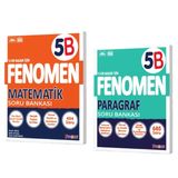 FENOMEN YAYINLARI 5 Matematik B + PARAGRAF B Soru Bankası