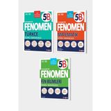 Fenomen Yayınları 5. Sınıf 3'lü B Set Matematik - Fen Bilimleri - Türkçe