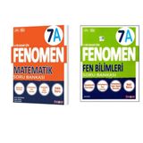 Fenomen Yayınları 7.sınıf A serisi Matematik soru bankası ve fenomen 7.sınıf A serisi fen bilimleri soru bankası set