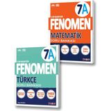 Fenomen Yayınları 7. Sınıf A Serisi Türkçe Soru Bankası - Matematik Soru Bankası