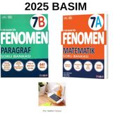 Fenomen Yayınları 7.Sınıf Matematik A(Temel Seviye) ve 7.Sınıf Paragraf B (orta ve üst seviye) Soru Bankası Set Priz Tutucu Hediye