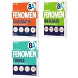 Fenomen Yayınları 8 Sınıf 3 Lü Kitap Seti
