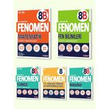 Fenomen Yayınları 8. Sınıf 5'li Set MatematikB - Fen BilimleriB - TürkçeB – T.C. İnkılap Tarihi ve Atatürkçülük – Paragraf B