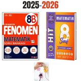 Fenomen Yayınları 8.SINIF 8B MATEMATİK + MOZAİK HİT HAFTALIK İNTRO MATEMATİK TARMALAR DENEME SET FİŞ TUTUCULU