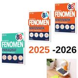 Fenomen Yayınları 8.SINIF 8B PARAGRAF + FENOMEN 8A + 8B MATEMATİK SET 2025 BASIM 3 KİTAP PRİZ TUTUCU HEDİYE
