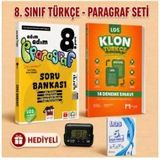 Fenomen Yayınları 8. Sınıf Adım Adım Paragraf ve Türkçe Klon Set