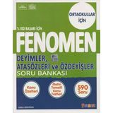 Fenomen Yayınları 8 Sınıf Deyimler Atasözleri Ve Özdeyişler Soru Bankası