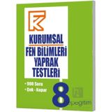 Fenomen Yayınları 8. Sınıf Fen Bilimleri Kurumsal Fk Yaprak Testleri