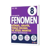 Fenomen Yayınları 8. Sınıf Görsel Grafik Tablo Ve Sözel Mantık Soru Bankası