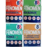 Fenomen Yayınları 8. Sınıf LGS Yeni Baskı 4'lü Soru Bankası Seti