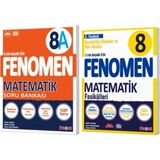 Fenomen Yayınları 8. Sınıf Matematik A Soru Bankası - Matematik 3. Fasikül Kareköklü İfadeler ve Veri Analizi 2'li Set