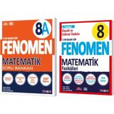 Fenomen Yayınları 8. Sınıf Matematik A Soru Bankası - Matematik 4. Fasikül Olasılık, Cebirsel İfadeler ve Özdeşlikler 2'li Set