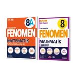 FENOMEN YAYINLARI 8. SINIF Matematik A Soru Bankası ve Matematik 2. Fasikül (Üslü İfadeler)(2 KİTAP)
