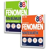 Fenomen Yayınları 8. Sınıf Matematik Fen Bilimleri B