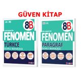 Fenomen Yayınları 8.sınıf Paragraf Ve Türkçe B Soru Bankası Seti