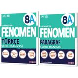 Fenomen Yayınları 8. Sınıf Türkçe A Soru Bankası - Paragraf A Soru Bankası