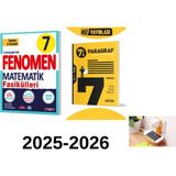 Fenomen Yayınları Fenomen 7. Sınıf Matematik Fasikülleri + Hız 7.sınıf Paragraf Set 2025-2026 Priztutucu Hediye