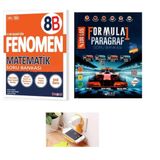 Fenomen Yayınları Fenomen 8. Sınıf LGS Matematik Soru Bankası (B)+Paragraf Formula 1 Serisi Set 2025 BASIM (PRİZ TUTUCULU)