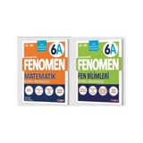 Fenomen Yayınları Fenomen Okul 2026 6. Sınıf Matematik + Fen Bilimleri A Serisi Soru Seti 2 Kitap Güncel Müfredat