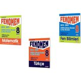 Fenomen Yayınları LGS 8. Sınıf Matematik Çıkmış Sorular - Türkçe Çıkmış Sorular - Fen Çıkmış Sorular