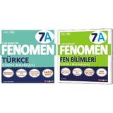 Fenomen Yayınları Okul 2025 7. Sınıf Türkçe + Fen Bilimleri A Serisi Soru Seti 2 Kitap