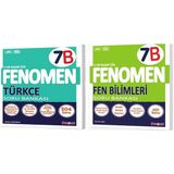 Fenomen Yayınları Okul 2025 7. Sınıf Türkçe + Fen Bilimleri B Serisi Soru Seti 2 Kitap