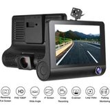 Fenomex 3 Kameralı 4 Inç 1080P Yol Kayıt Kamerası Geri Vites Araç Içi Kamera Gece Görüşlü.