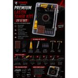 Fenrir Garage Premium 25li Set Ağır Hizmet Tipi Lastik Tamir Kiti Profesyonel Yama Seti
