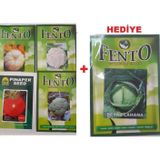 Fento Bal Kabağı Tohumu +Karnıbahar Tohumu+Brokoli Tohumu +Domates Tohumu
