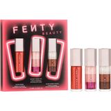 Fenty Beauty Glossy Posse Vııı - 3'lü Lip Gloss Seti 9 ml + 9 ml + 9 ml - beyaz