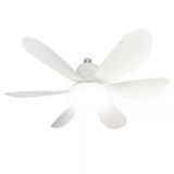 Feny Fn-F80, Zefira, Beyaz, 3 Kademeli Hız, 30W, 52Cm Pervane Çapı, 3 Renk Işık, Sessiz, Tavan Vantilatörü, Kumandalı, Vantilatör