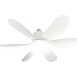 Feny FN-F80 Zefira Beyaz 3 Kademeli Hız 30W 52CM Pervane Çapı 3 Renk Işık Ultra Sessiz Tavan V