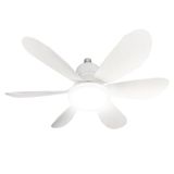 FENY FN-F80, ZEFİRA, BEYAZ, 3 Kademeli Hız, 30W, 52cm Pervane Çapı, 3 Renk Işık, Ultra Sessiz, Tavan
