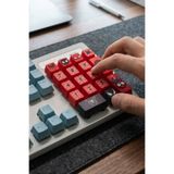 Feny Studio Özel Tasarım 3D Örümcek Adam Temalı Mekanik Klavye Keycap Numpad Tuş Takımı Seti