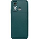 Fenza Mi Redmi 12C ve Poco C55 Uyumlu Kamera Çıkıntılı Mat Silikon Telefon Kılıfı - Yeşil