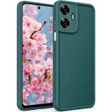 Fenza Realme C55 Uyumlu Yeşil Renkli Mat Silikon Telefon Kılıfı