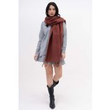 FENZA SCARF ALESSİ ÇİFT TARAFLI YÜN-AKRİLİK KARIŞIM KIŞLIK ŞAL