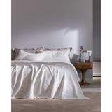 Feolette Çift Kişilik Yatak Örtüsü - Beyaz - 230 x 240 cm