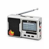 Fepe 1781Bt Deprem Çantasına Uygun Taşınabilir El Fenerli 8 Bandlı Radyo Bluetooth Usb Tf Kart Destekli Fm Radyo